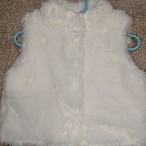 Girl's Fur Vest NWOT